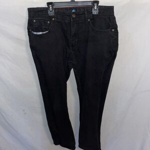 Nat Nast Men’s Stretchy Jeans Size 34x30 Black Denim Streetwear Outdoors Comfort